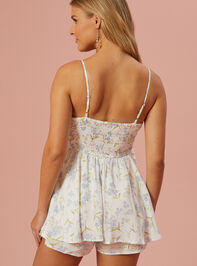 Jessica Floral Romper Detail 5 - TULLABEE