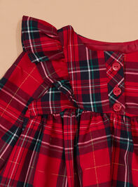 Mary Plaid Dress Detail 4 - TULLABEE