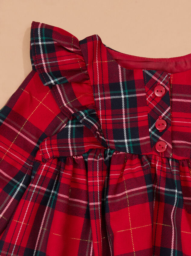 Mary Plaid Dress Detail 4 - TULLABEE