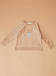 Brother Bear Velour Baby Set Detail 2 - TULLABEE