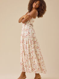 Edeline Floral Lace Maxi Dress Detail 3 - TULLABEE
