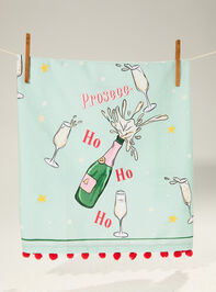 Prosecco Ho Ho Tea Towel - TULLABEE