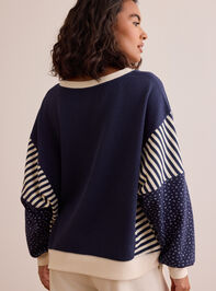 Wildflower Dream Knit Pullover Detail 5 - TULLABEE