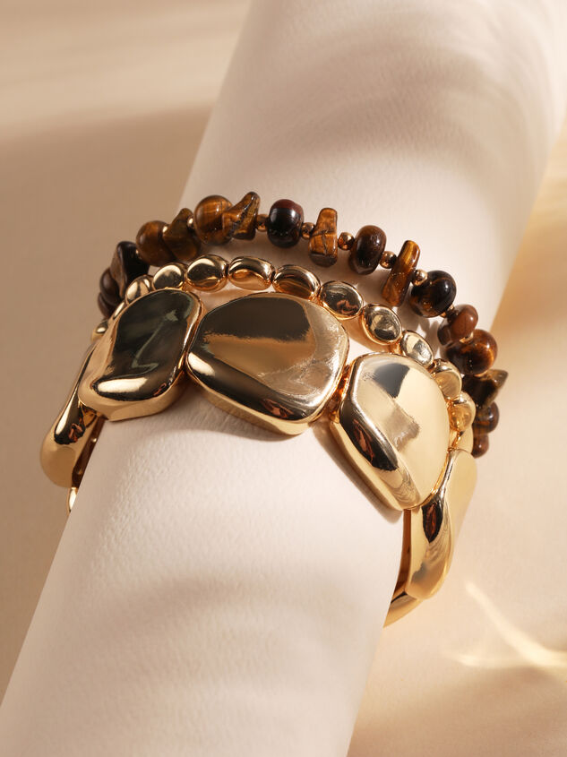 Amber Glow Bracelet Set - TULLABEE