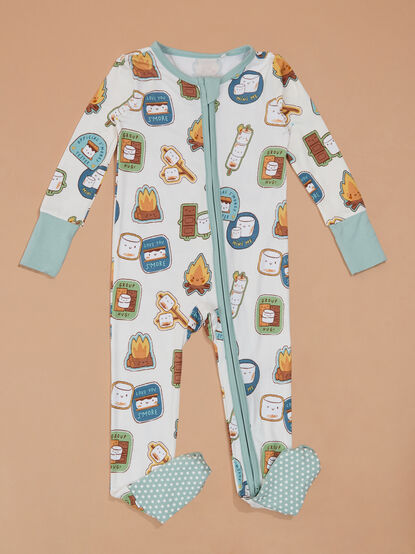 Smiling S'mores Sleeper - TULLABEE