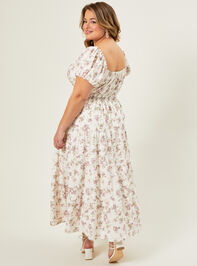 Claire Floral Maxi Dress Detail 5 - TULLABEE