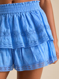Raleigh Layered Lace Shorts Detail 2 - TULLABEE