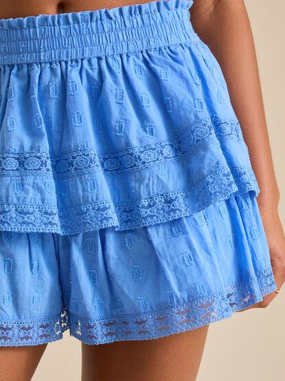 Raleigh Layered Lace Shorts - TULLABEE