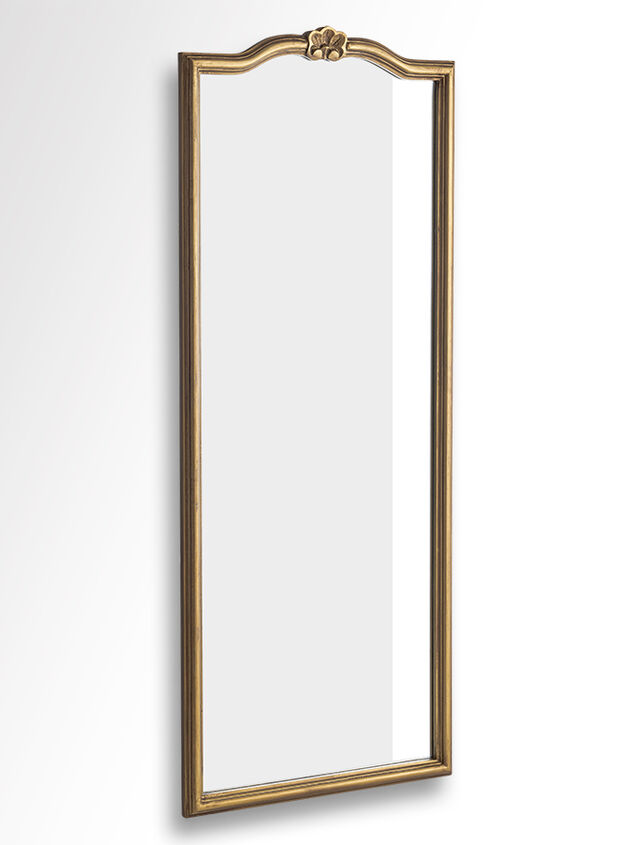 Adele Gilded Wood Mirror Detail 3 - TULLABEE