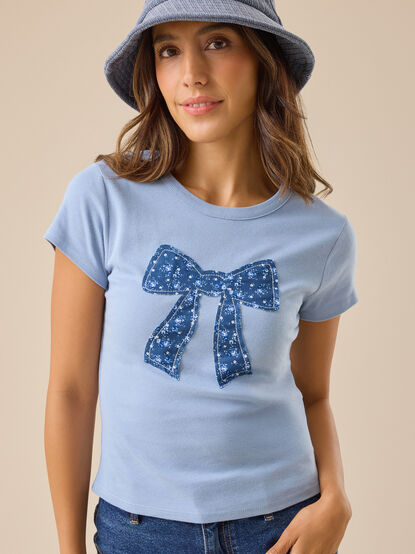 Bow Baby Tee - TULLABEE