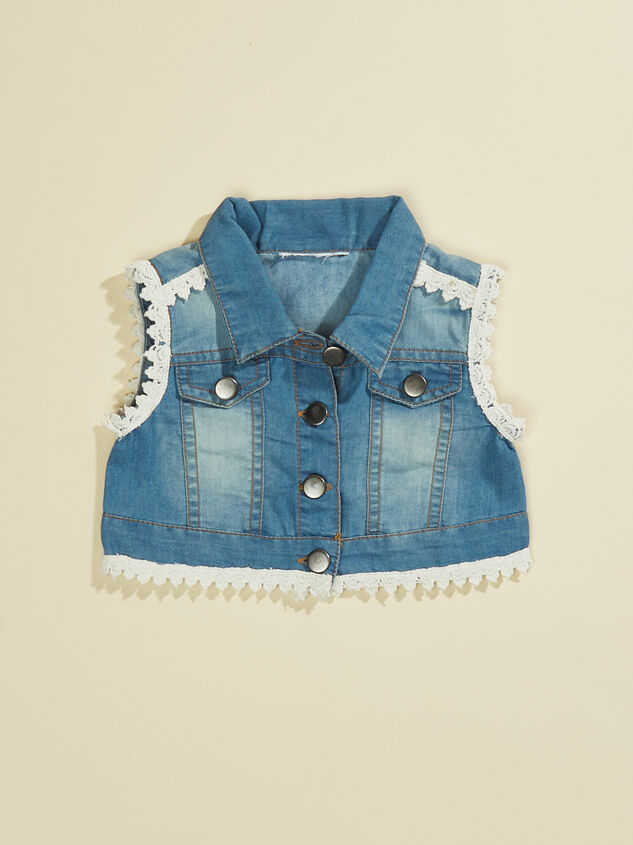 Sophie Tiered Dress and Vest Set Detail 4 - TULLABEE