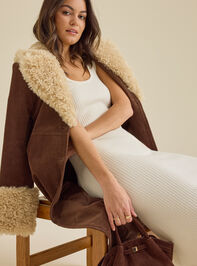 Morgan Sleeveless Maxi Sweater Dress Detail 4 - TULLABEE