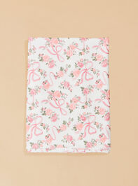 Ribbons and Flowers Swaddle - TULLABEE