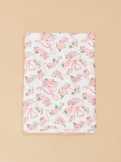Ribbons and Flowers Swaddle - TULLABEE