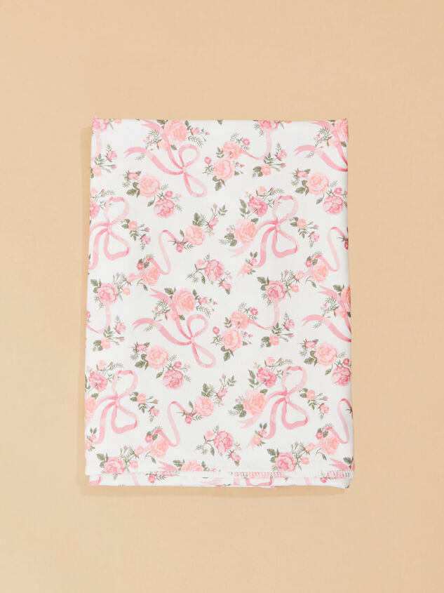 Ribbons and Flowers Swaddle - TULLABEE