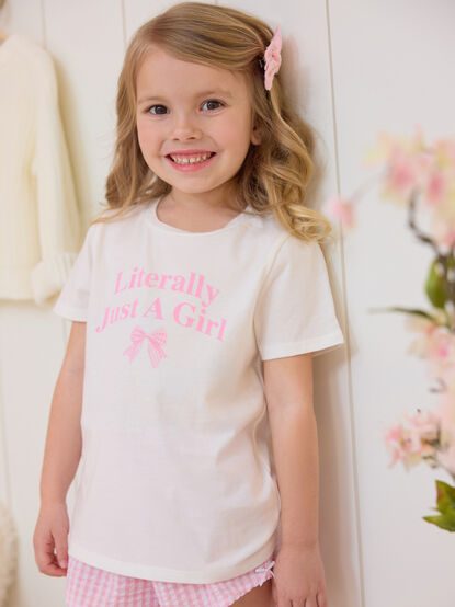 Literally Just a Girl Tee - TULLABEE
