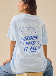 Jesus Paid It All Graphic Tee - TULLABEE