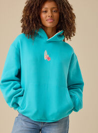 The Sea Is My Happy Place Hoodie Detail 4 - TULLABEE