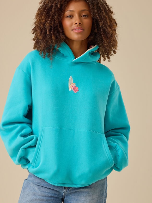 The Sea Is My Happy Place Hoodie Detail 4 - TULLABEE