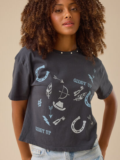 Giddy Up Icon Tee - TULLABEE