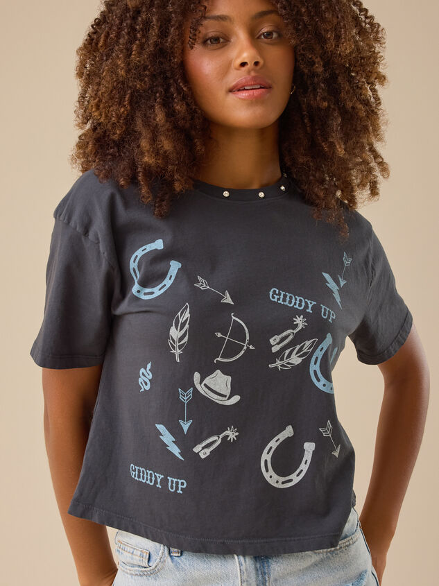 Giddy Up Icon Tee - TULLABEE