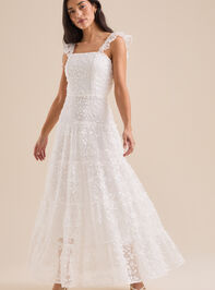 Kallie Lace Tiered Maxi Dress - TULLABEE