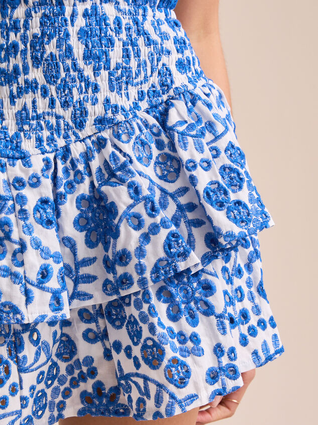 Salem Smock Top Skort Detail 2 - TULLABEE