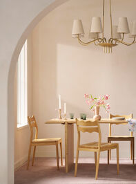 Delanney Linen Chandelier Detail 6 - TULLABEE