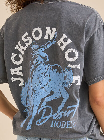 Jackson Hole Rodeo Oversize Tee - TULLABEE