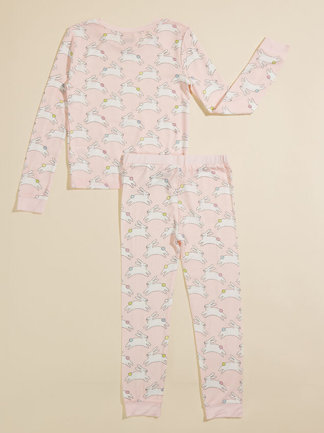 Sleepy Bunny Lounge Set Detail 3 - TULLABEE