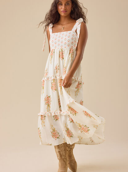 Lana Floral Maxi Dress - TULLABEE