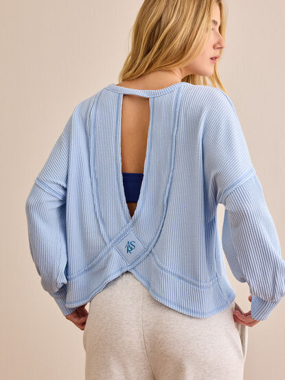 Urban Unwind Open Back Long Sleeve - TULLABEE