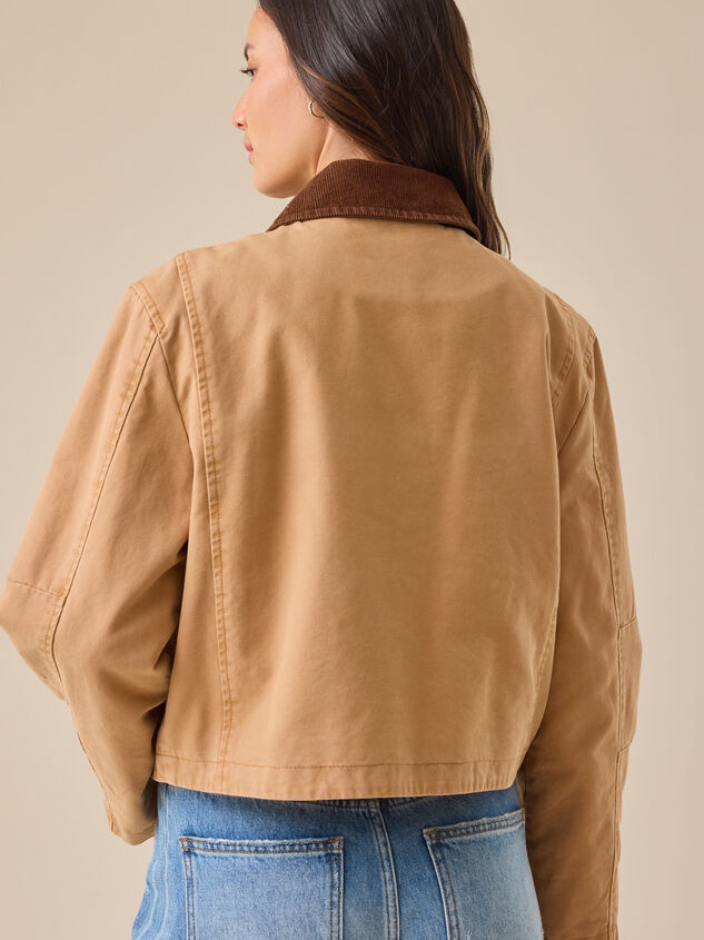 Barn Collared Jacket Detail 5 - TULLABEE