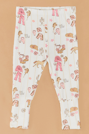 Pink Cowgirl Top and Pants Set - Altar'd State - 