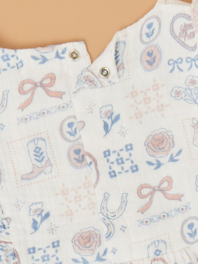 Savannah Western Dress Detail 4 - TULLABEE