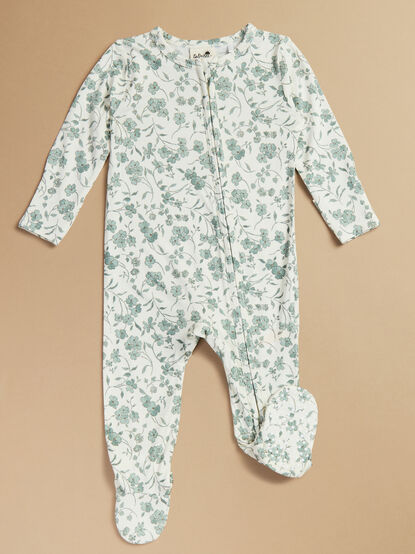 Naomi Floral Footie - TULLABEE