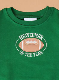 Newcomer of the Year Bubble Sweatshirt Detail 2 - TULLABEE