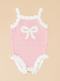 Paige Knit Bow Bodysuit - TULLABEE