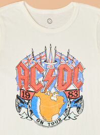 ACDC Band Tee Detail 2 - TULLABEE