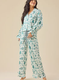Kamila Satin Toile Sleep Pant - TULLABEE