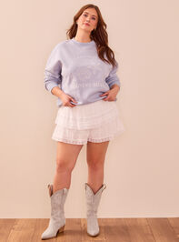 Raleigh Layered Lace Shorts - TULLABEE