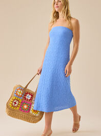 Claire Strapless Midi Dress - TULLABEE