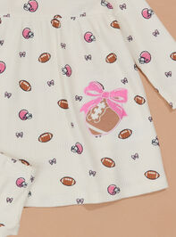 Gameday Cutie Top and Bloomer Set Detail 2 - TULLABEE