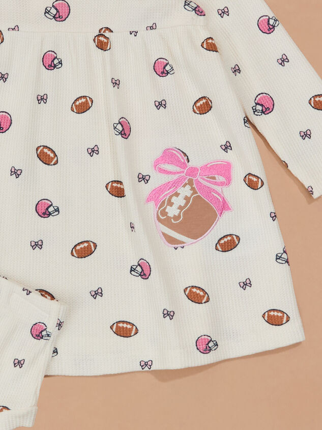 Gameday Cutie Top and Bloomer Set Detail 2 - TULLABEE