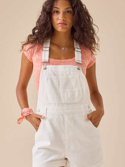 Dakota Sleeveless Shortalls - TULLABEE