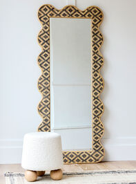 Calia Rattan Mirror Detail 4 - TULLABEE
