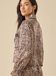 Miller Cheetah Sleep Top Detail 7 - TULLABEE