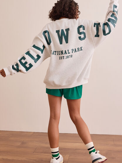 Yellowstone National Park Fleece Pullover - TULLABEE