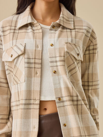 Nala Plaid Flannel Button Up - TULLABEE