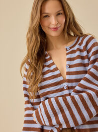 Hadley Striped Cardigan - TULLABEE